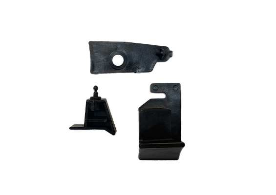 Headlight fixing set